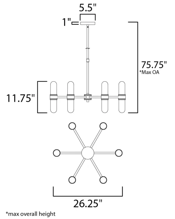 Dual-Outdoor Chandelier - Image 5