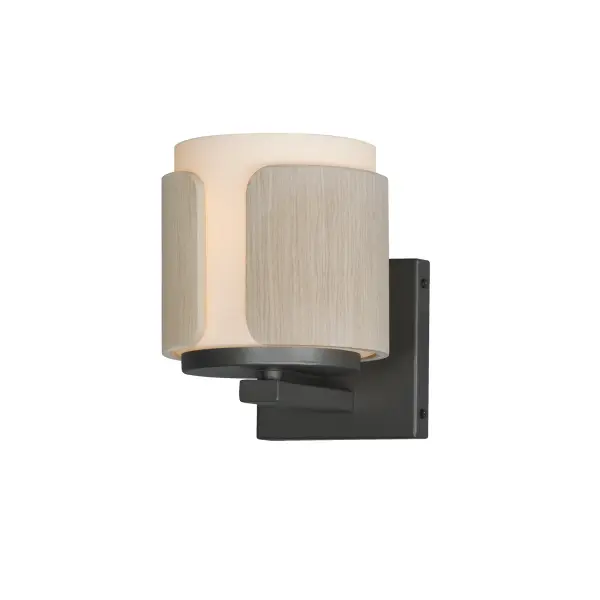 Inspired by the precision and artistry of classic millwork, Draughtsman fuses refined materials with a tailored silhouette to deliver an elevated lighting solution rooted in craftsmanship. Sculpted wood panels form an open cylindrical frame, flared slightly at the base for a gentle curve that evokes artisan joinery. A Satin White glass diffuser softly disperses light downward, grounding the form with warmth and clarity. Offered in two finish combinations--rich Walnut with matte Black or Whitewashed Oak with Charcoal--this collection brings a handsome, architectural touch to transitional and traditional interiors alike.