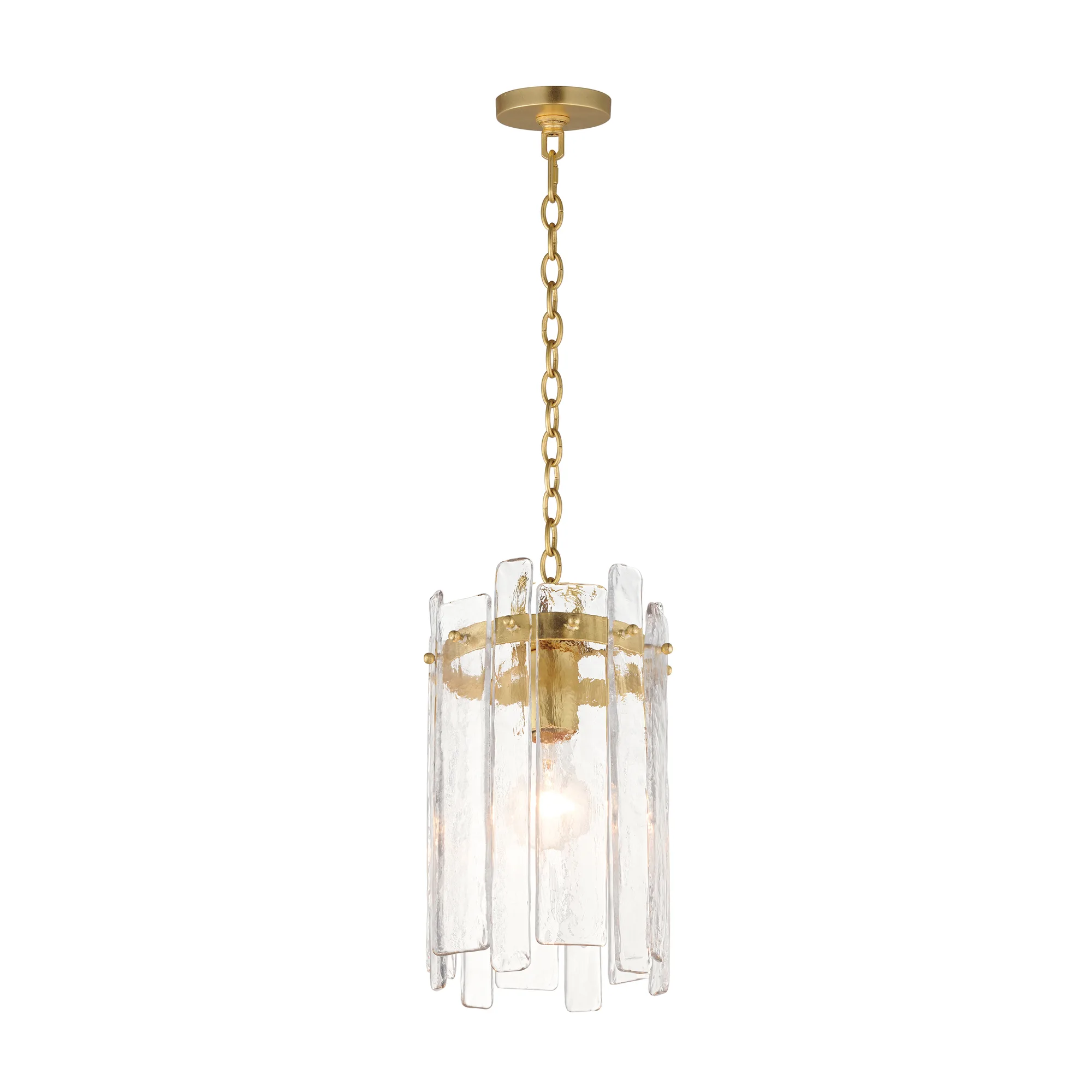Warren One Light Pendant in Dark Bronze