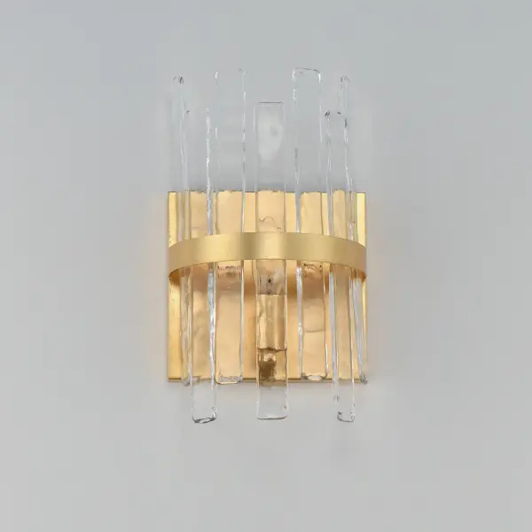 Warren One Light Wall Sconce in Gold Leaf - Image 2