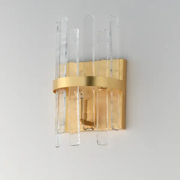 Warren One Light Wall Sconce in Gold Leaf - Image 4