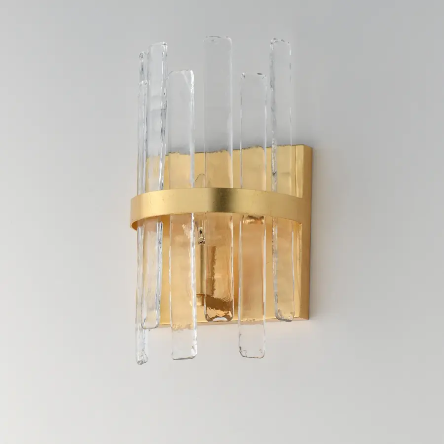 Warren One Light Wall Sconce in Gold Leaf - Image 4