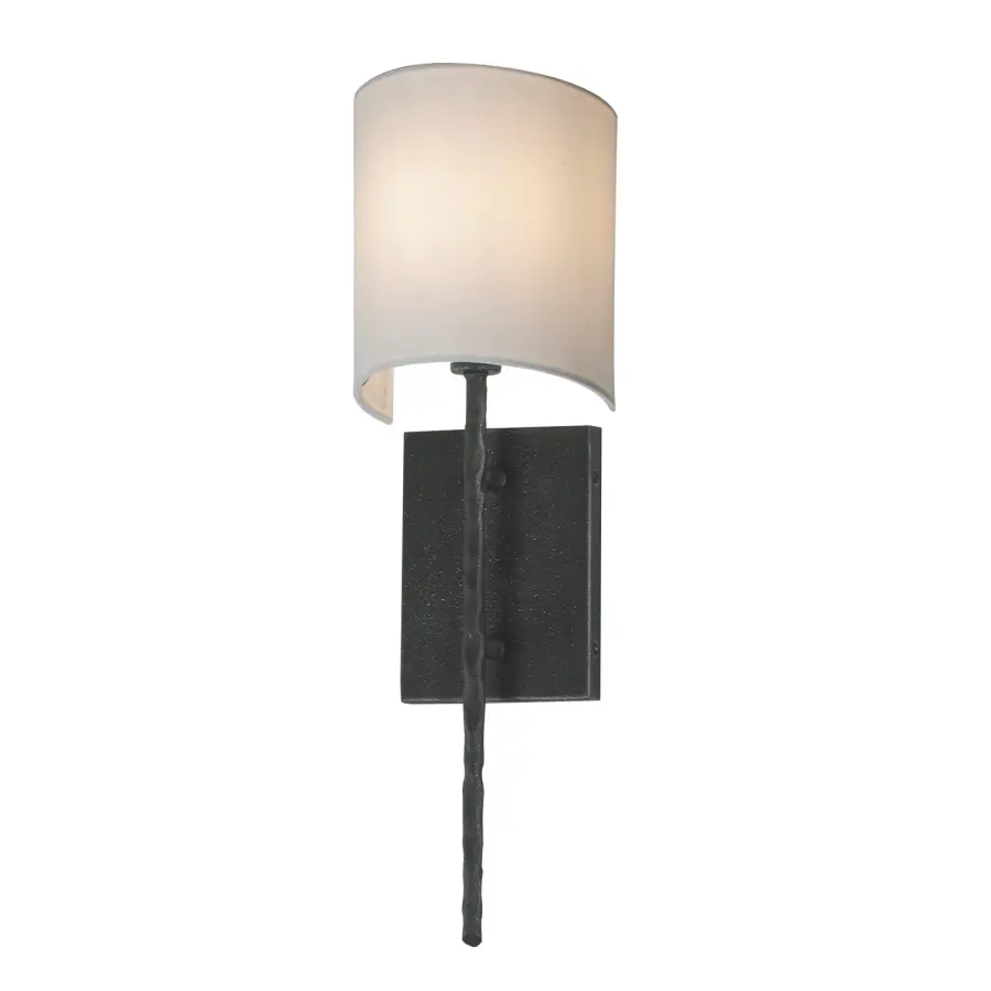Martel One Light Wall Sconce in Blacksmith