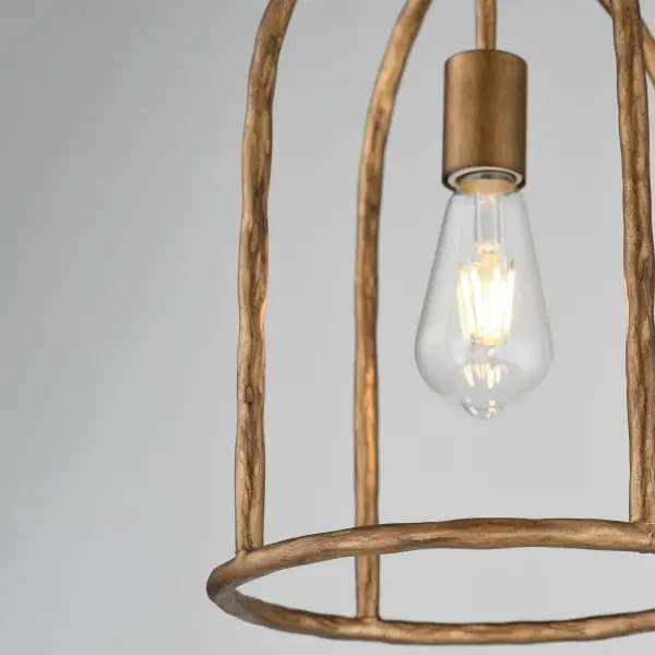 Martel One Light Pendant in Etruscan Gold - Image 3