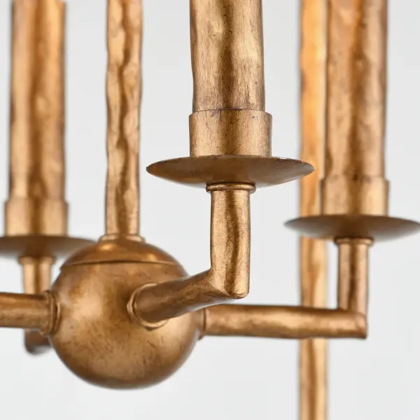 Martel Four Light Pendant in Etruscan Gold - Image 4