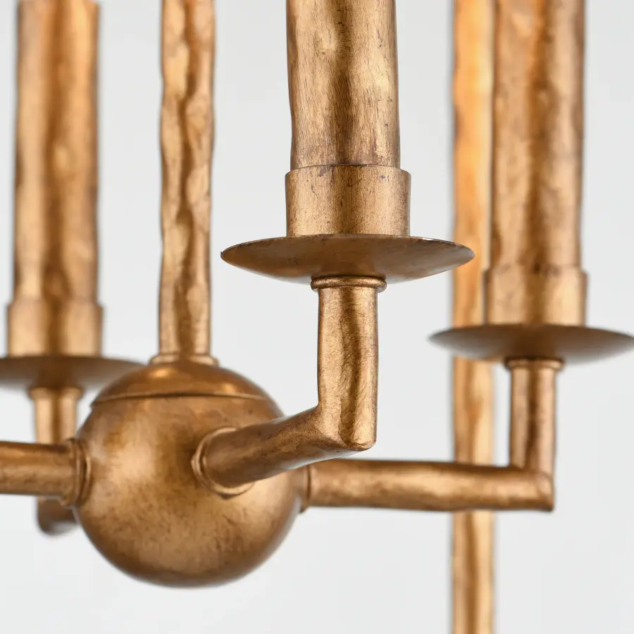 Martel Four Light Pendant in Etruscan Gold - Image 4
