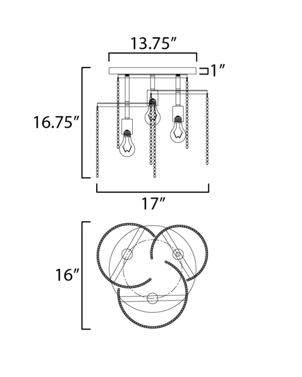 Fontaine-Flush Mount - Image 5