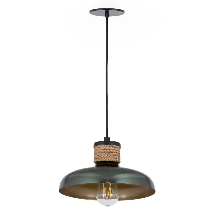 Bingham One Light Pendant in June Bug - Image 2