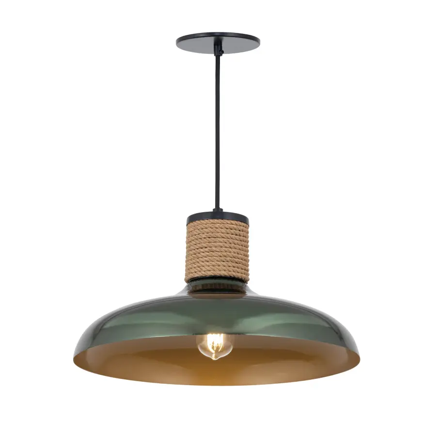 Bingham One Light Pendant in June Bug - Image 1