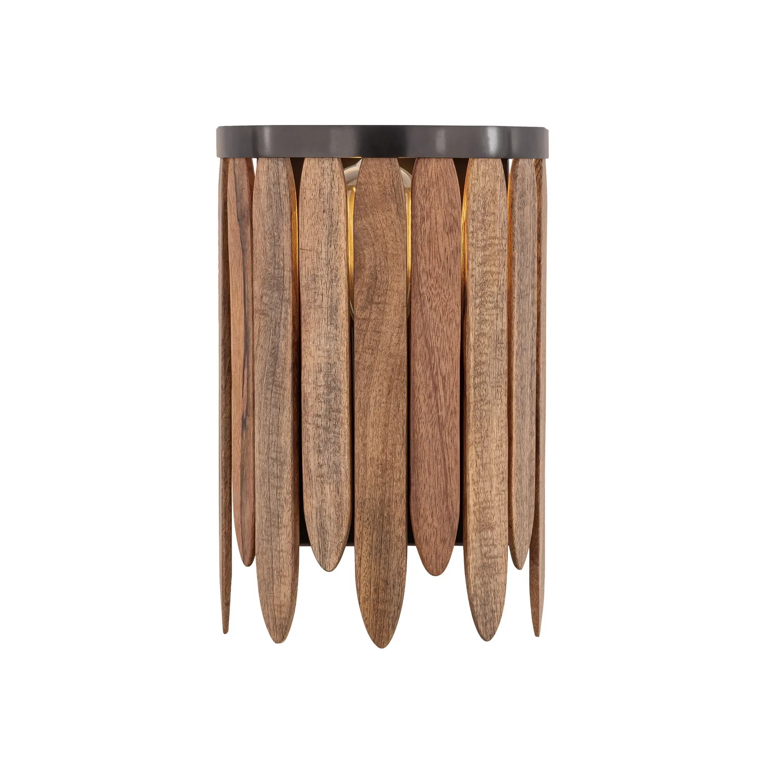 Marimba One Light Wall Sconce in Walnut