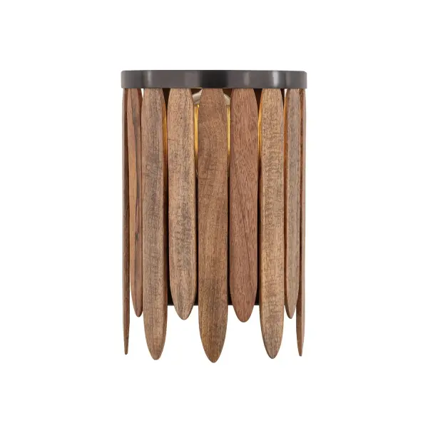 Marimba One Light Wall Sconce in Walnut