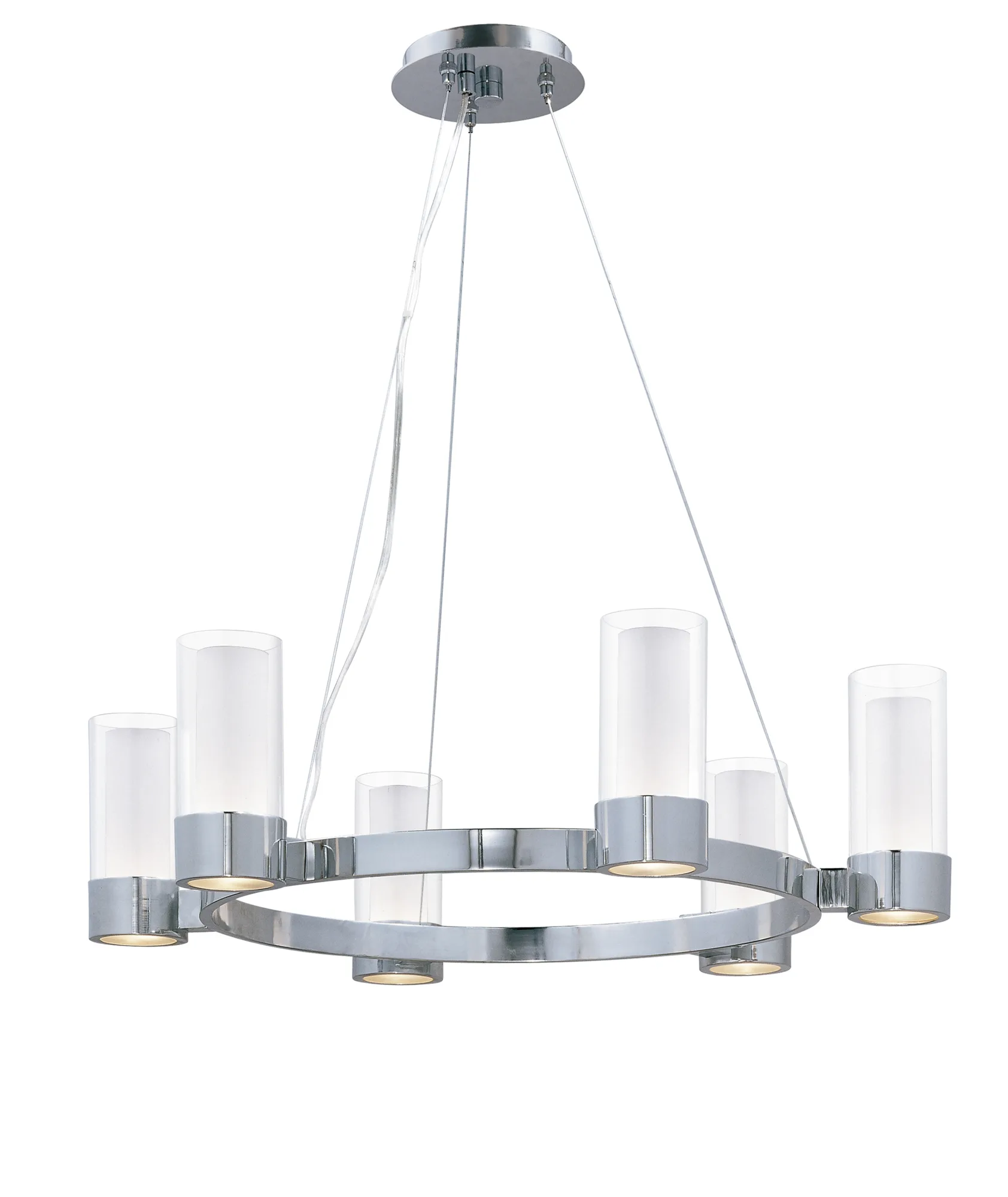 Silo-Single-Tier Chandelier
