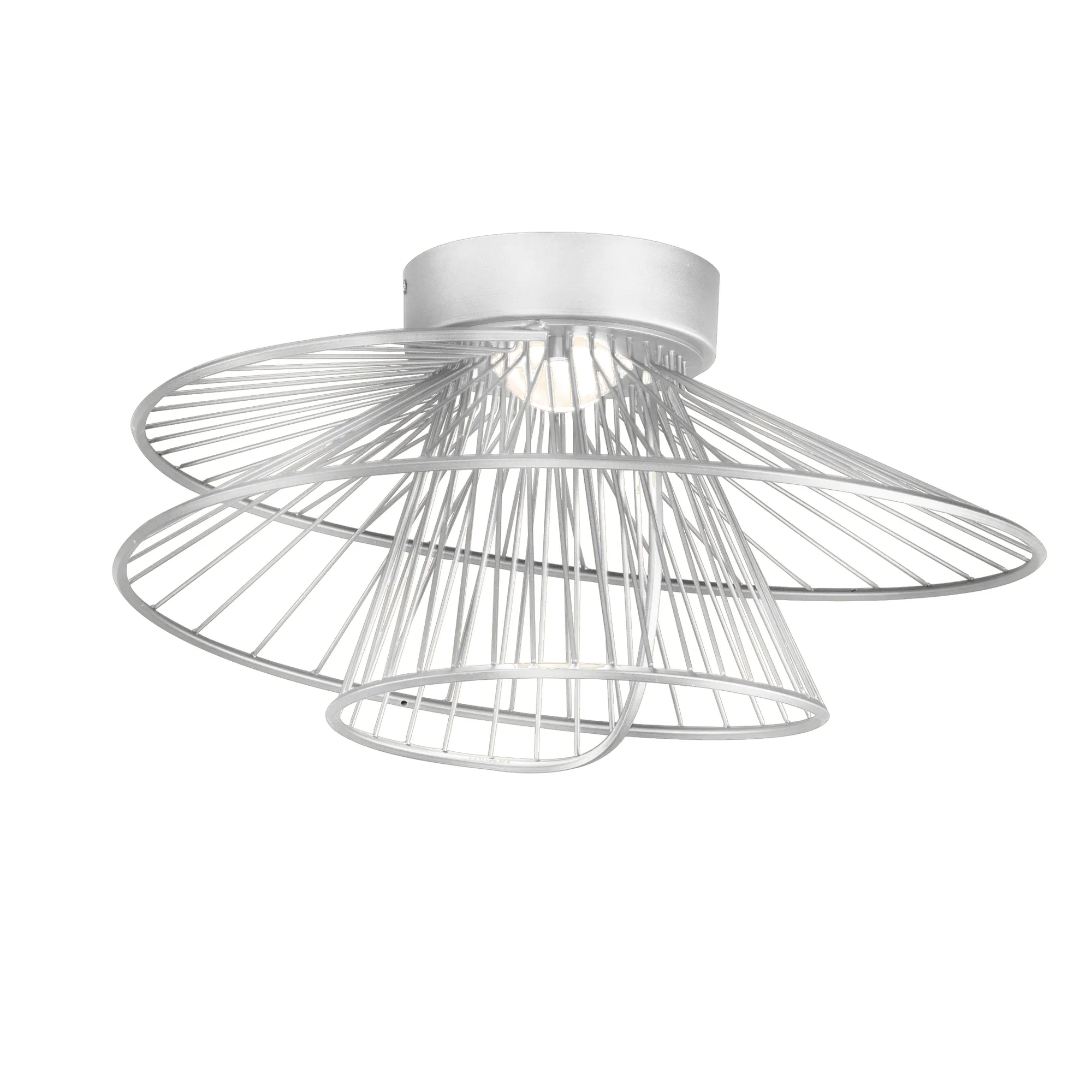 Zeta LED Flush Mount in Matte White