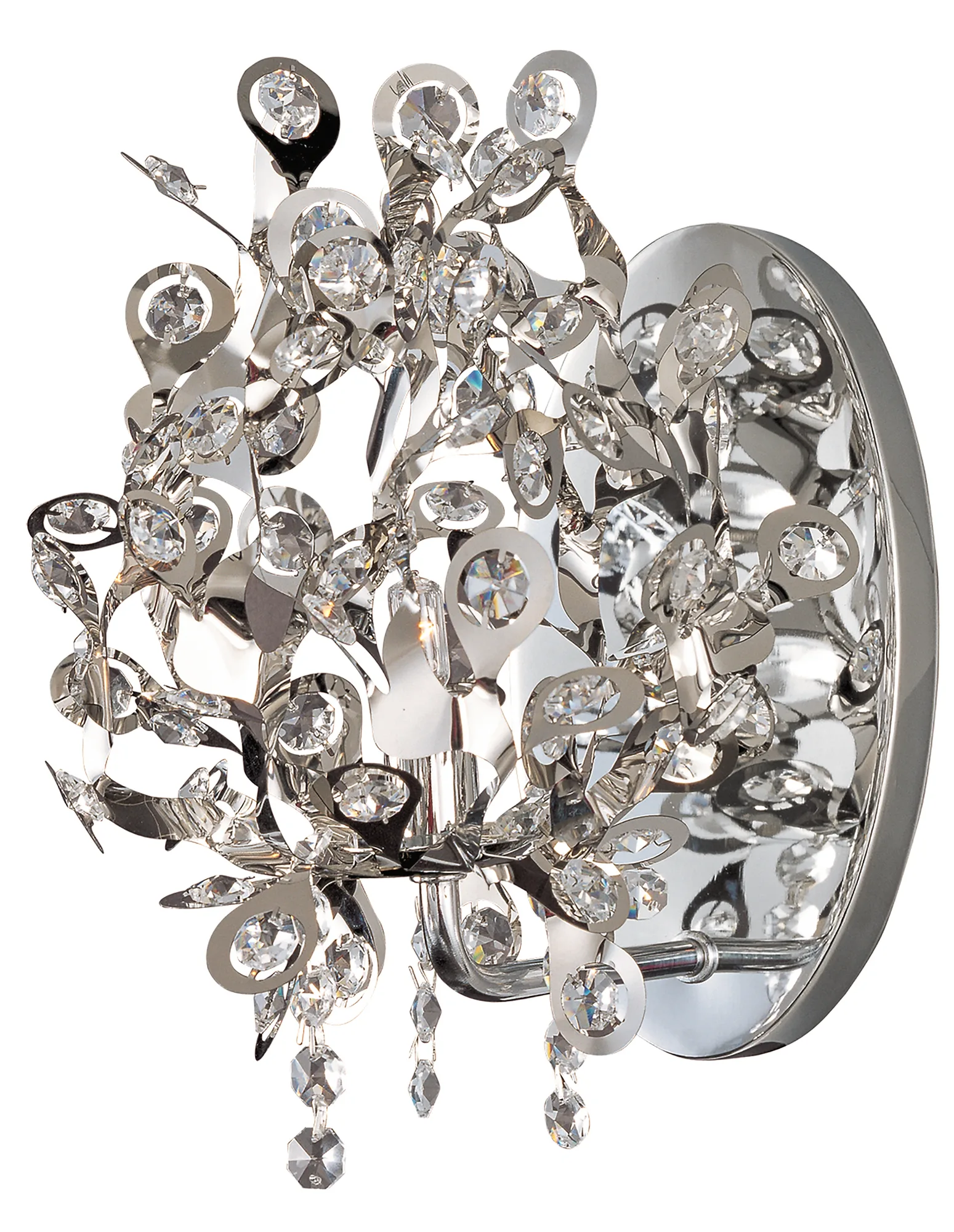 Comet LED Wall Sconce in Polished Chrome