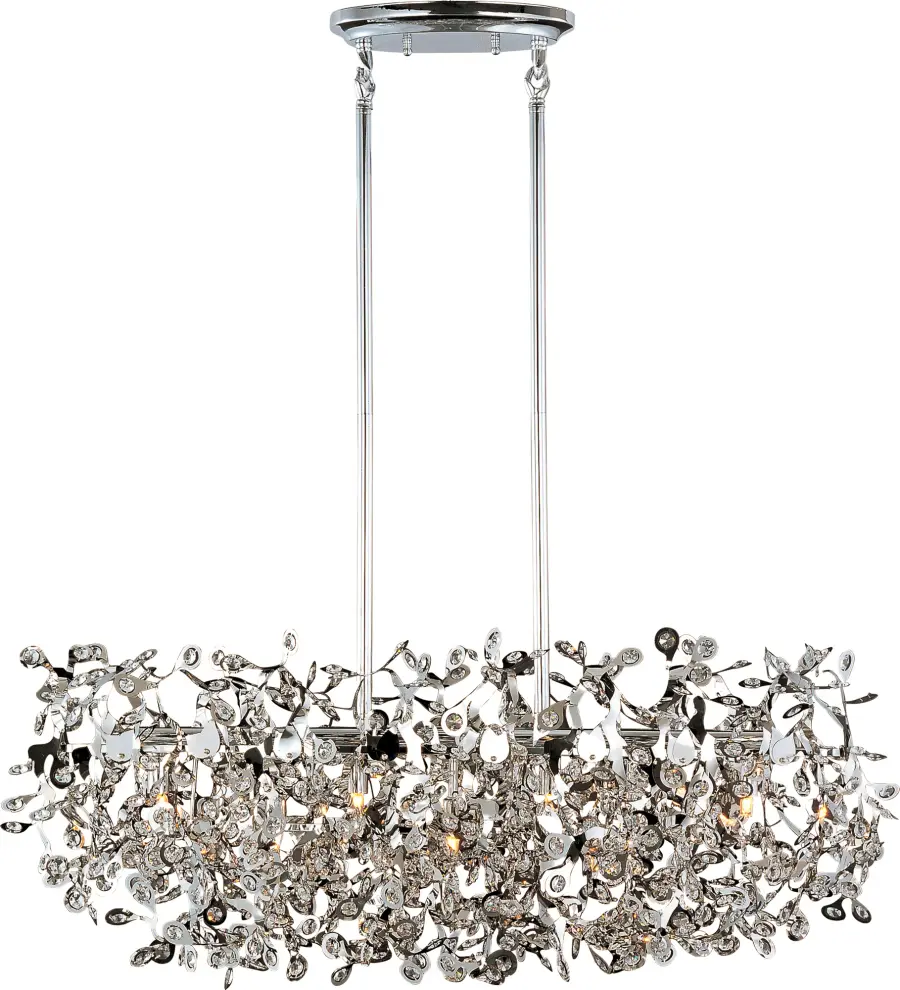 Comet LED Linear Pendant in Polished Chrome - Image 1