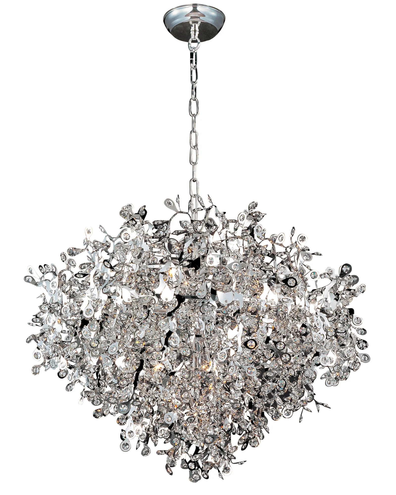 Comet LED Pendant in Polished Chrome
