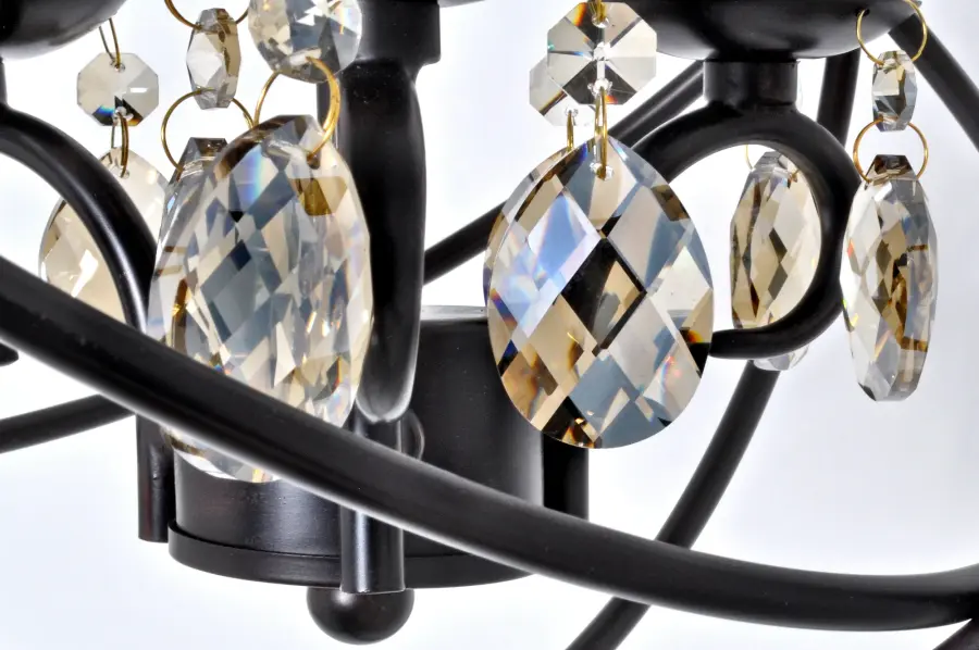 Orbit 3-Light Mini Chandelier in Oil Rubbed Bronze - Image 4