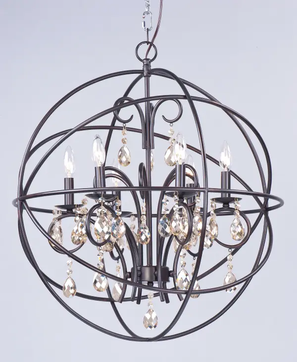 Orbit 6-Light Pendant in Oil Rubbed Bronze - Image 3