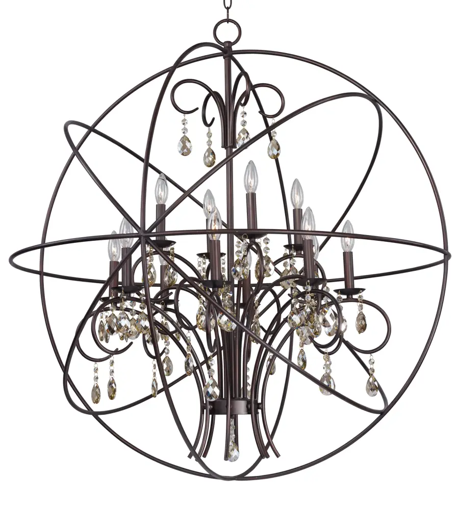 Orbit 12-Light Pendant in Oil Rubbed Bronze - Image 1