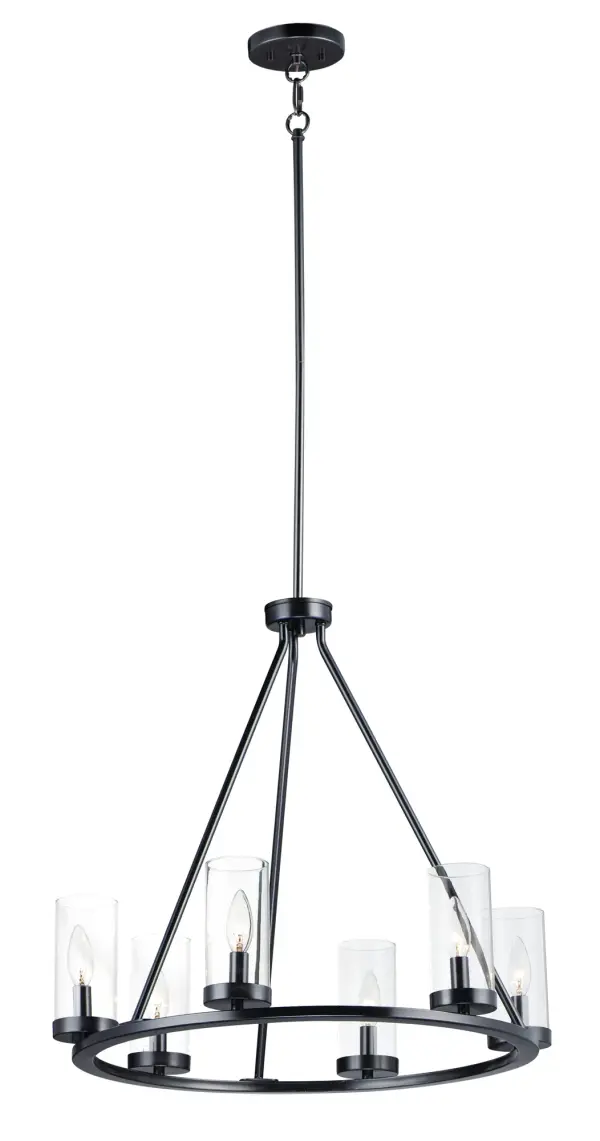This collection of forever classic designs are available in both Satin Nickle and Black finishes with Clear glass. These fixtures were designed to install easily and priced to work in builder packages.