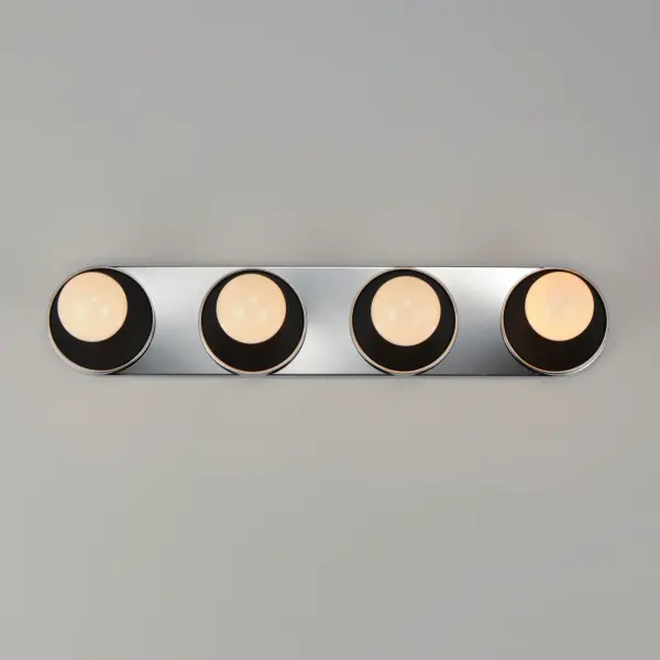 Hollywood Four Light Wall Sconce in Polished Chrome - Image 4