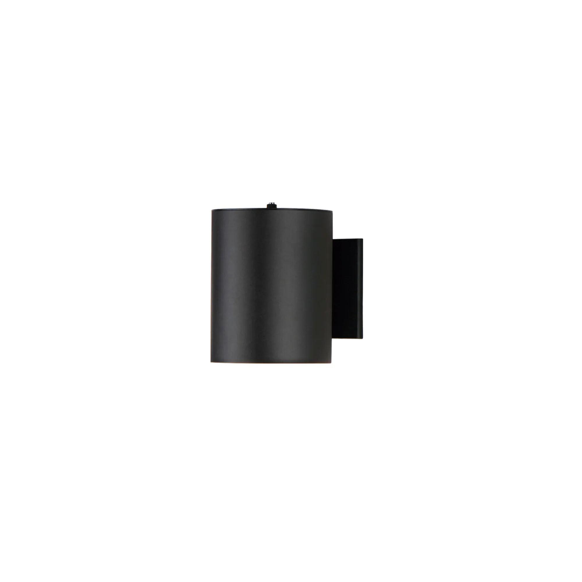 Outpost One Light Outdoor Wall Lantern in Black