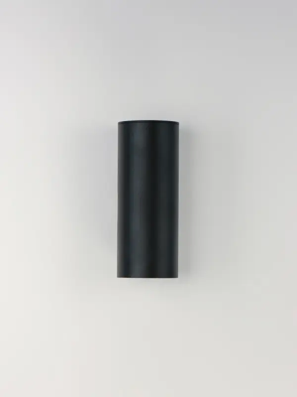 Outpost Two Light Outdoor Wall Lantern in Black - Image 3