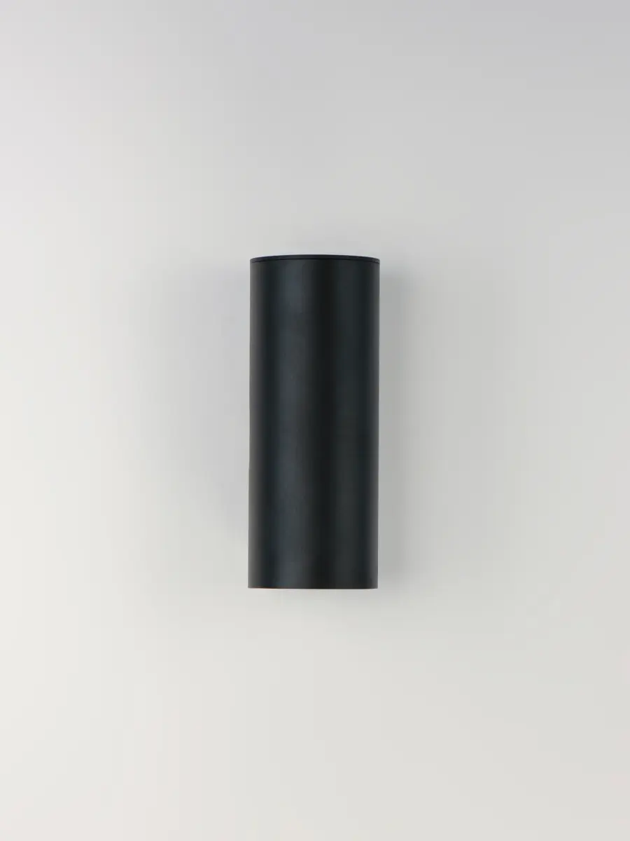 Outpost Two Light Outdoor Wall Lantern in Black - Image 3