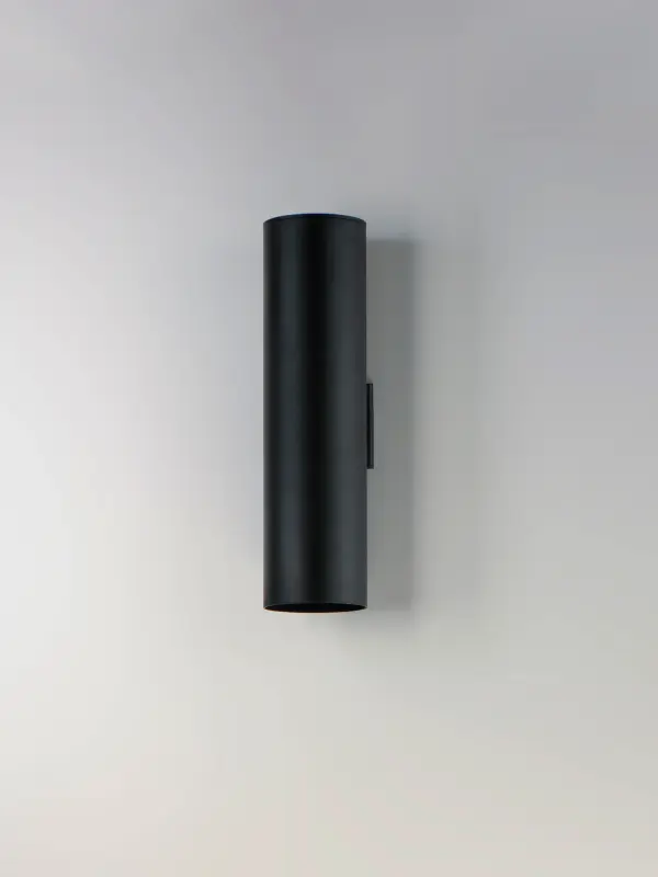 Outpost Two Light Outdoor Wall Lantern in Black - Image 3
