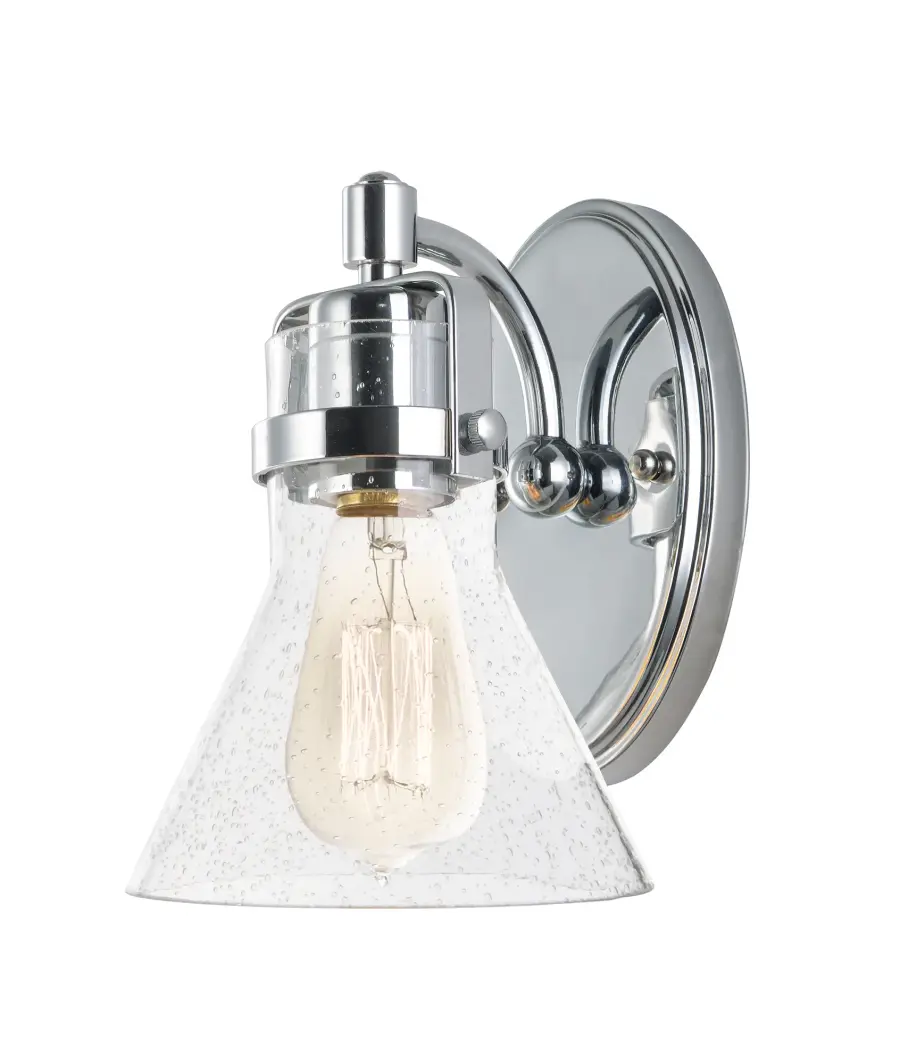 Seafarer One Light Wall Sconce in Polished Chrome - Image 1
