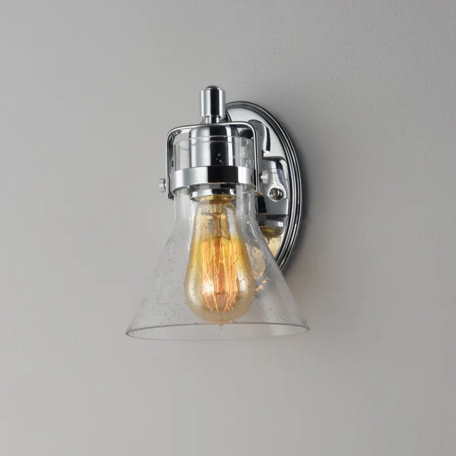 Seafarer One Light Wall Sconce in Polished Chrome - Image 2