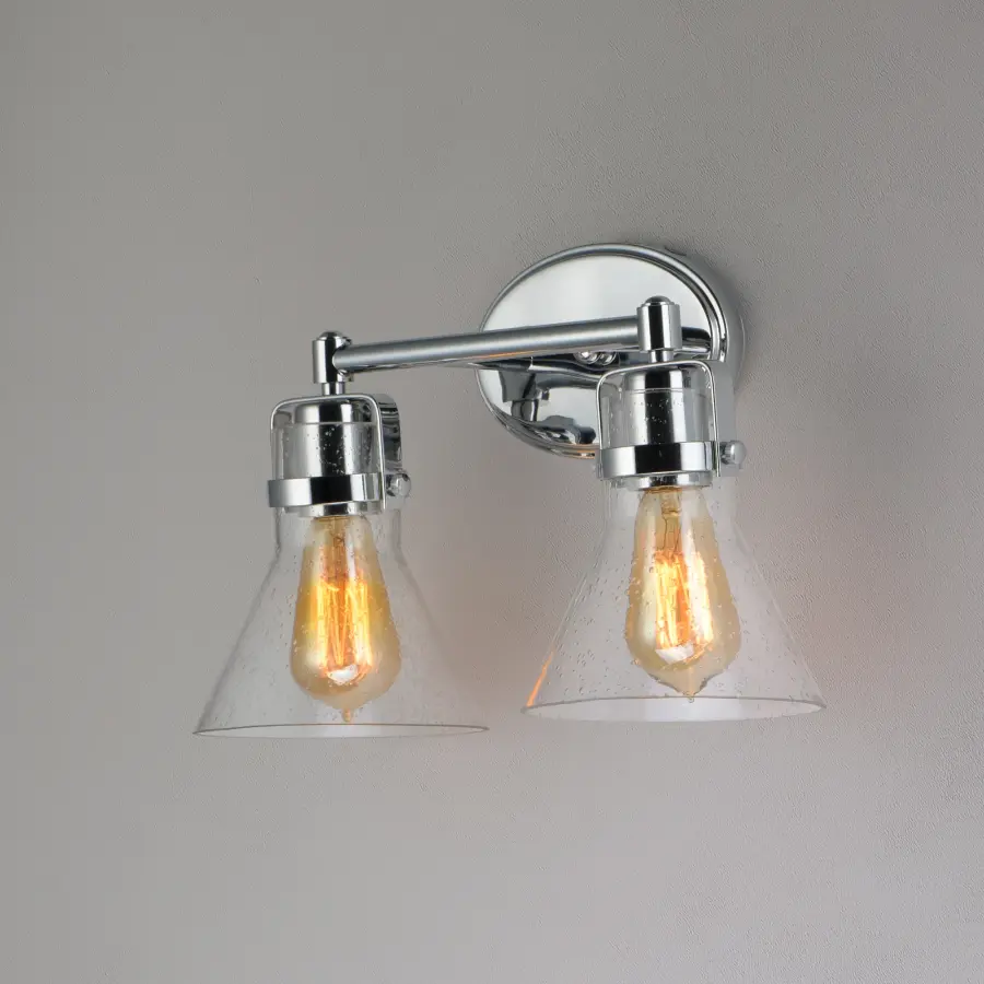Seafarer Two Light Bath Vanity in Polished Chrome - Image 4