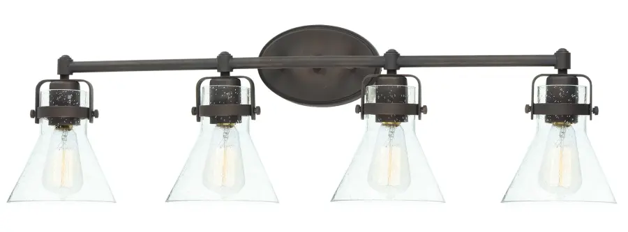 Seafarer 4-Light Bath Vanity in Oil Rubbed Bronze - Image 1