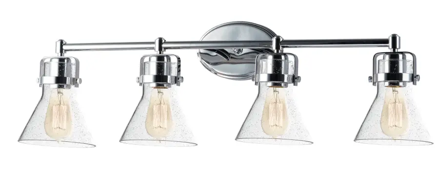 Seafarer 4-Light Bath Vanity in Polished Chrome - Image 1