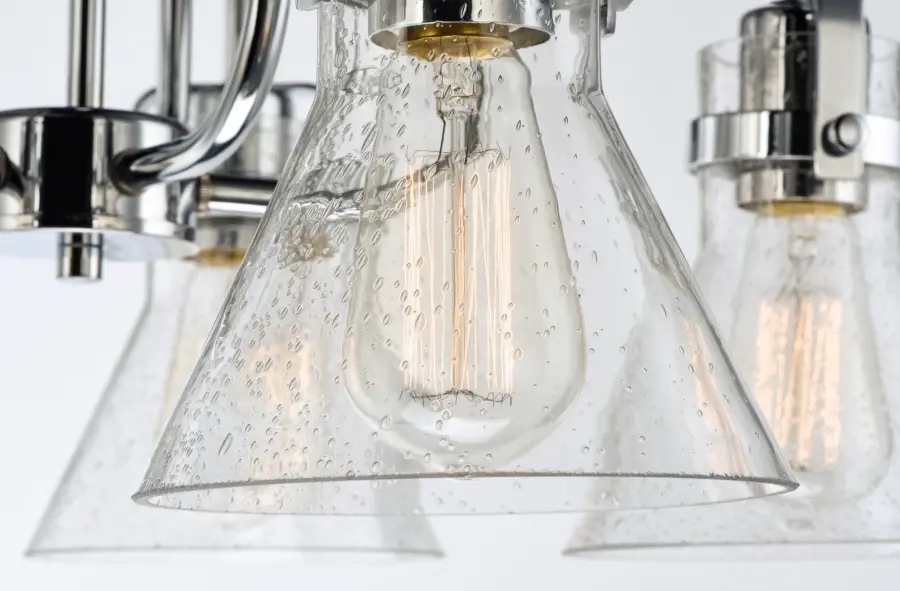 Seafarer 3-Light Chandelier in Polished Chrome - Image 3