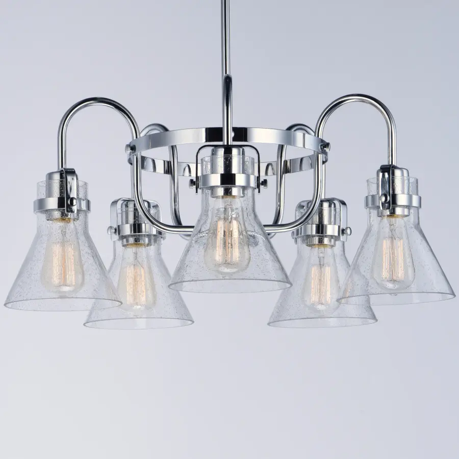 Seafarer 5-Light Chandelier in Polished Chrome - Image 2