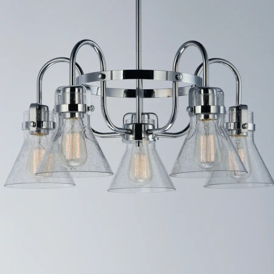 Seafarer 5-Light Chandelier in Polished Chrome - Image 3