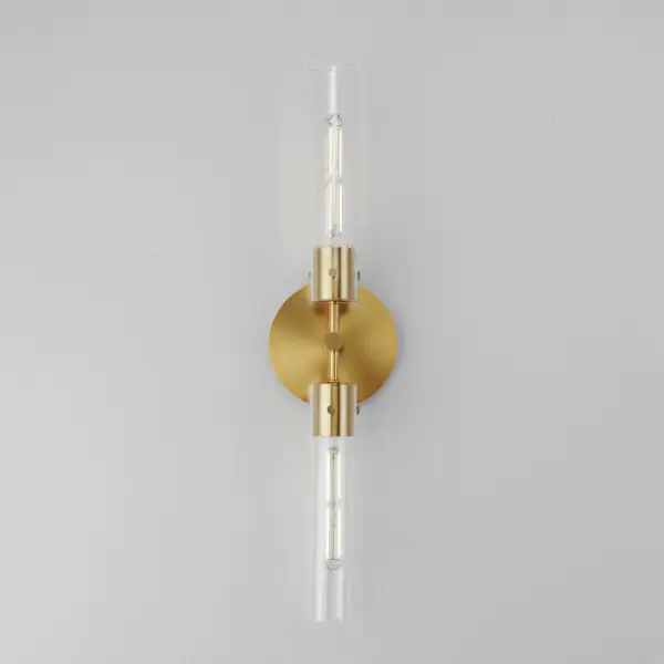Equilibrium LED Wall Sconce in Natural Aged Brass - Image 3