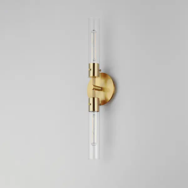 Equilibrium LED Wall Sconce in Natural Aged Brass - Image 4