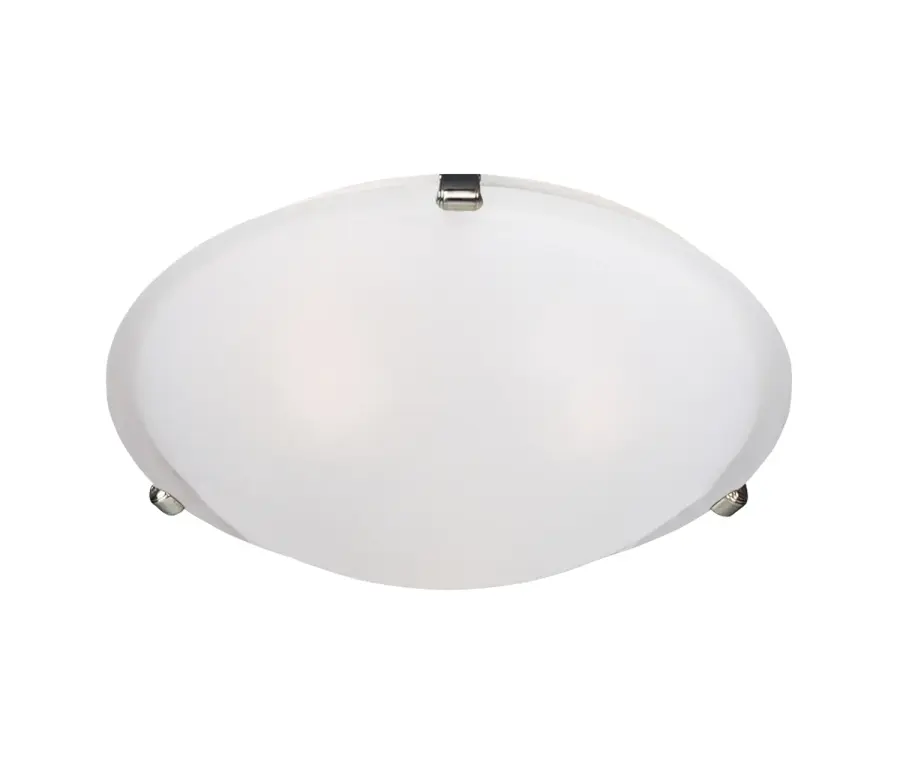 Malaga Two Light Flush Mount in Satin Nickel - Image 1