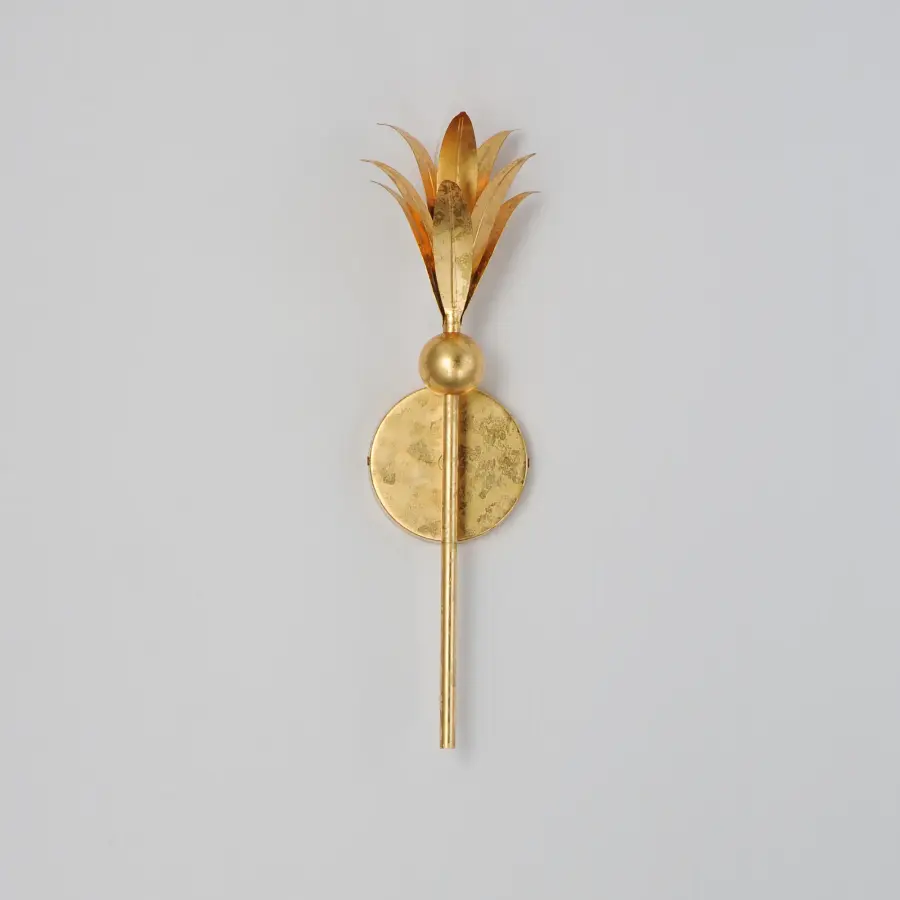 Paloma One Light Wall Sconce in Gold Leaf - Image 2