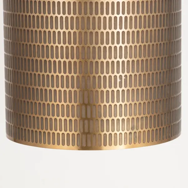 Shaka One Light Pendant in Weathered Brass - Image 4