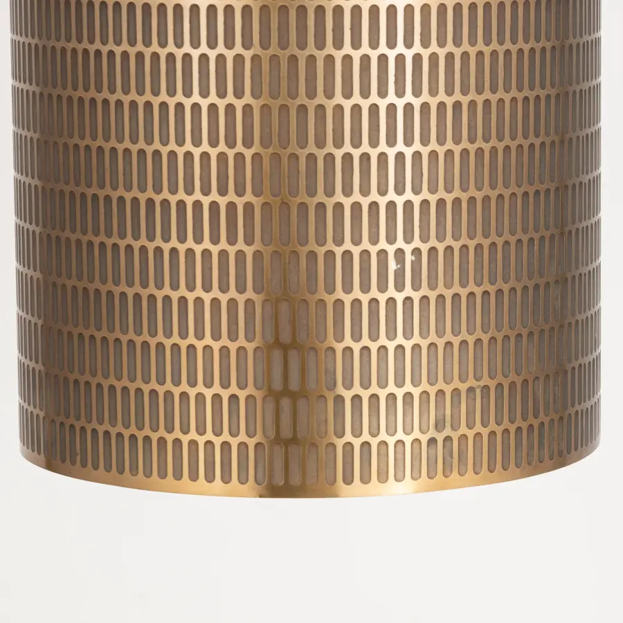 Shaka One Light Pendant in Weathered Brass - Image 4