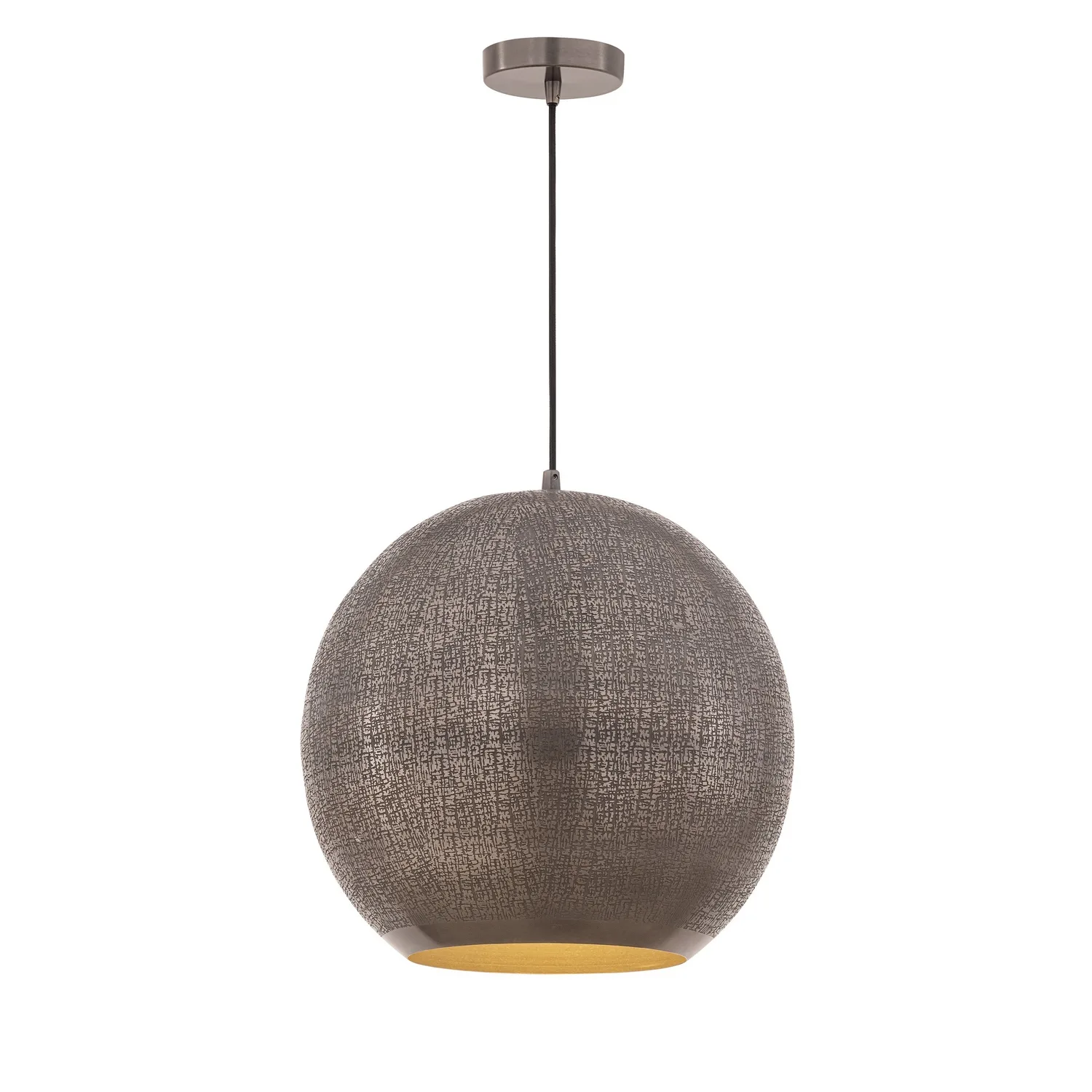Aurelia One Light Pendant in Pewter