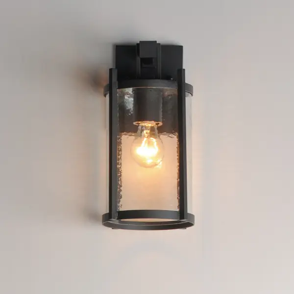 Belfry One Light Outdoor Wall Sconce in Matte Black - Image 3