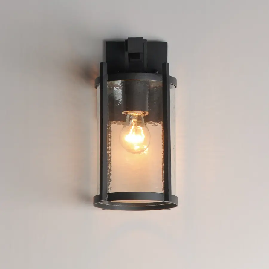 Belfry One Light Outdoor Wall Sconce in Matte Black - Image 3