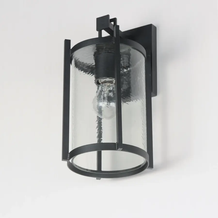 Belfry One Light Outdoor Wall Sconce in Matte Black - Image 4