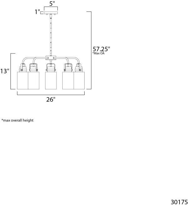 Magnolia-Multi-Light Pendant - Image 5
