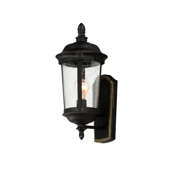 Dover Cast is a traditional, Mediterranean style collection from Maxim Lighting International in Bronze finish with Seedy glass.