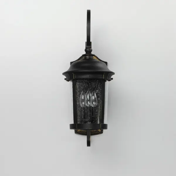 Dover Cast is a traditional, Mediterranean style collection from Maxim Lighting International in Bronze finish with Seedy glass. - alternate view